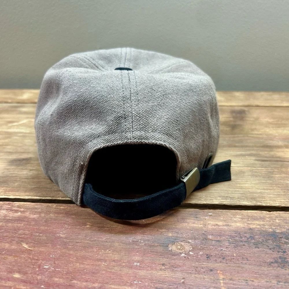 Brixton Brown and Black Cap. Suede brim and canvas cap. NEVER WORN!